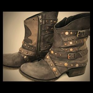 Steve Madden Freebird Haley Moto Boots